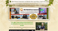 Desktop Screenshot of bestozonegenerator.com
